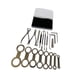 thumbnail image 5 of Juego De Herramientas De Reparación De Saxofón 19x, Kit De Herramientas Manuales De Reparación, Herramientas De Nivelación De Almohadilla De Saxofón, 5 of 5