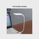 thumbnail image 1 of Portable Folding Led Reading Light, Super Bright Usb Desk Lamp For Computer, Laptop, Night Lighting, 1 of 5