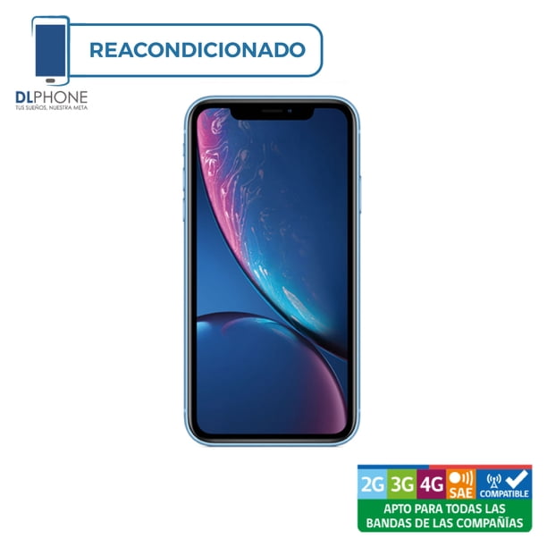 Iphone XR 64GB Celeste Reacondicionado | Lider