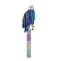 Magideal - Búho Pájaro Disuasorio Búho Espantapájaros Solar Pájaro Espantapájaros Falso Búho Señuelo Con Pájaro Búho Para Patio De Jardín Al Aire Libre Águila