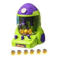 Magideal - Juego De Mesa De Máquinas De Garra Mini Juego De Arcade Novedad Control Las Palancas Con 6 Mini Bolas De Manivela Agarra Favores De Fiesta De Regalos Verde