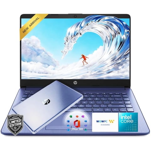 Laptop Hp 14"" Intel De 4 Núcleos, 8 Gb De Ram, 64 Gb Ssd,
