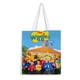 thumbnail image 1 of The Wiggles Bolso de tela con estampado de lienzo para mujer, bolsa de compras reutilizable y estética, con cremallera interior, regalo para mujer, 35 × 40 cm., 1 of 6