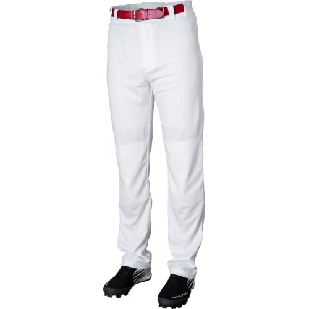 Pantalones Rawlings Solid Semi-relaxados Para Hombre Talla M Blancos