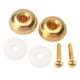 thumbnail image 2 of Guitarra Mushroom Head Correa Ukelele Buttons Mandolin Locks Hebilla Piezas de oro, 2 of 3