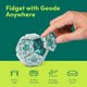 thumbnail image 5 of Fidget Toy Speks Geode Sphere Magnetic para adultos Aqua, 5 of 5