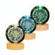 thumbnail image 2 of Lampara Bola De Cristal LED RGB Colores Zodiaco, 2 of 3