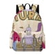 thumbnail image 1 of Futurama-theme Backpack, Campus style schoolbag Bookbag with Adjustable Shoulder Straps And Large Zip Compartment, Unisex Travel Bags.42x30x15cm, 1 of 6