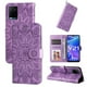 thumbnail image 1 of Funda tipo cartera FOXDOCK para Vivo Y21s , diseño girasol en relieve, cuero PU, cierre magnético, soporte y tarjetero, 1 of 5