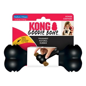 Kong Extreme Goodie Bone Hueso Rellenable Para Perro Talla M Negro