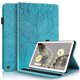 thumbnail image 1 of Funda con relieve del Árbol de la Vida para tablet Google Pixel Tablet con soporte, ranuras para tarjetas y soporte para lápiz óptico. Azul, 1 of 6