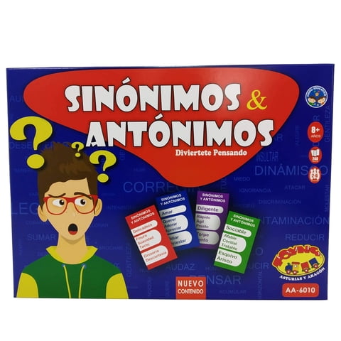 Juego Educativo Juego Educativo Sinonimos Y Antonimos - Toyng