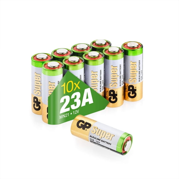 Batería GP 23A 12V (x10) Alcalina de Alto Voltaje
