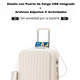 thumbnail image 3 of Maleta De Viaje Cabina Equipaje Mediano Con USB Y Portavasos, 3 of 4