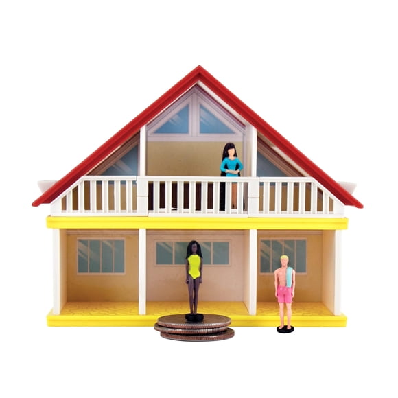 La casa de ensueño de Barbie Malibu más pequeña de Toy World con accesorios