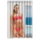 thumbnail image 1 of Cortina de ducha de la modelo sexy Candice Swanepoel, juego de cortinas de baño con ganchos, tamaño 60 x 72 pulgadas, 1 of 3