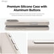 thumbnail image 3 of Funda elago silicona magnatica iPhone 16 Pro Max MagSafe Stone, 3 of 3