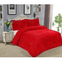 Angeles Del Hogar - Peludo Con Chiporro 2 Plazas Rojo