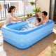 thumbnail image 4 of Piscina inflable HIWENA 208x142x64 cm Suelo suave Azul, 4 of 6