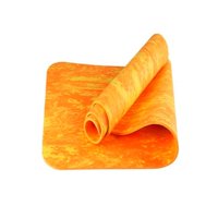 Genérico - Mat De Yoga Tpe Camuflado - Amarillo - 903