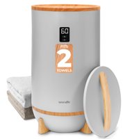 Calentador De Toallas Serenelife 20 L Con Apagado Automático 120 V, Gris