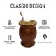 thumbnail image 5 of Set de mate LA FEE de acero inoxidable 240 ml marrón, 5 of 6