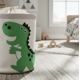 thumbnail image 2 of Canasto Organizador de Juguetes Infantil  Dinosaurio Plegable 46x44 cm Cesta de Ropa, 2 of 7