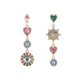 thumbnail image 1 of Pendiente Betsey Johnson 5-6 cm Ojo Turco Multi, 1 of 1