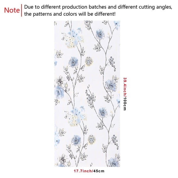 1 Roll, Green Plant Retro Green Leaf Flower Waterproof Wallpaper, Peel And Stick Refrigerator Speaker Dryer Cabinet Oven Appliance Furniture Renovation, Room Kitchen Background Wallpaper, Home Decor