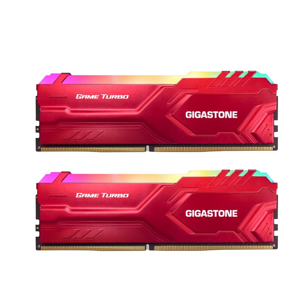 Kit Ram Gigastone Game Turbo De 32 Gb (2 X 16 Gb) Ddr4 A 3200 Mhz