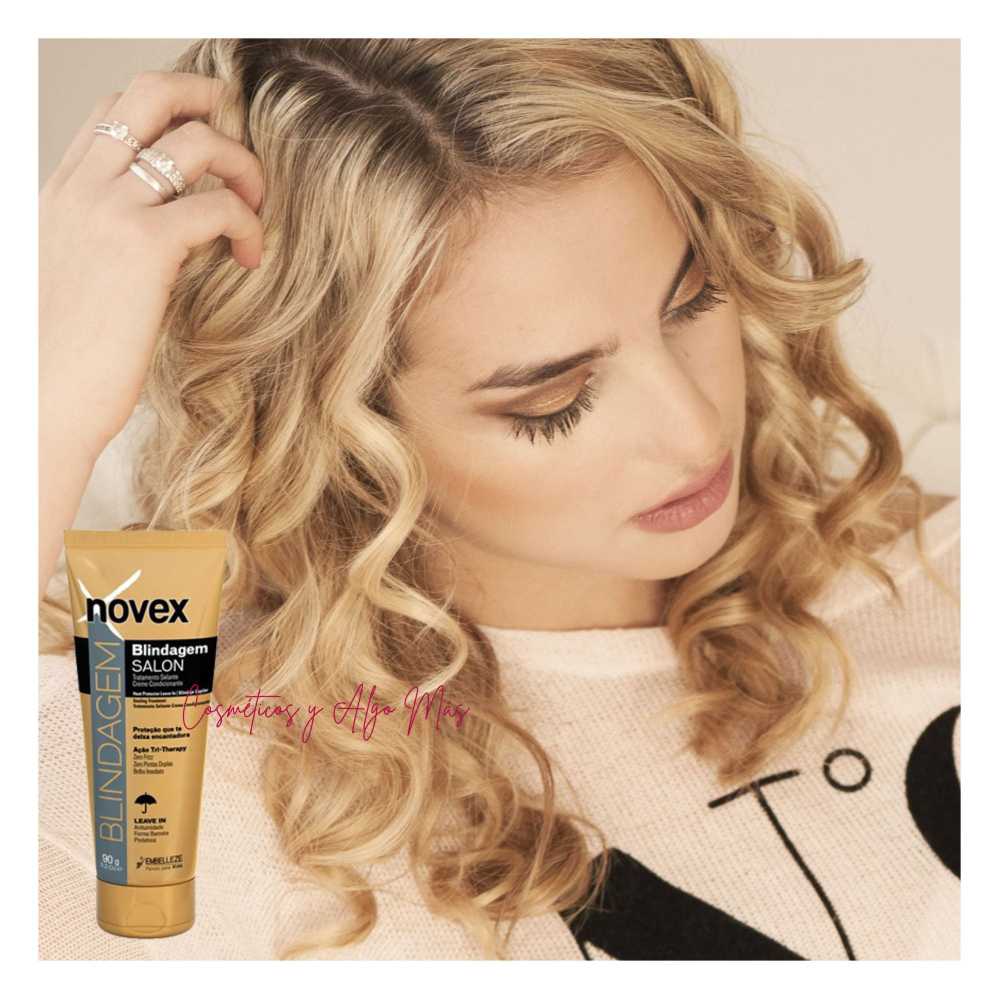 Protector Térmico Leave In Efecto Acondicionante Blindagem 90gr Novex