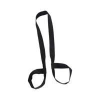 Magideal - Correa Para Esterilla De Yoga, Transportador De Esterilla De Yoga Para Adultos, Multiusos, Portátil, Elástico, Cinturón Para Esterilla De Yoga, Correa Negro