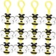 thumbnail image 1 of 12 llaveros de abeja para regalar a niñas, con temática del Día de la Abeja, llaveros estéticos, mochilas y bolsas para bebés., 1 of 7