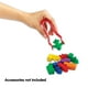 thumbnail image 3 of Juego de pinzas Jumbo Edxeducation, 12 piezas, más de 18 m, para niños, 6 colores, 3 of 3
