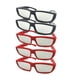 thumbnail image 1 of Juego de 5 pares de gafas de sol Bookishbunny Visores de Eclipse - Rojo, 1 of 8
