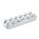 thumbnail image 4 of Apilable 12 Huevos / 18 Huevos Congelador Congelador Frigorífico Contenedor Organizador Bandeja Gris 12 Huevos, 4 of 5
