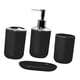 thumbnail image 4 of Accesorios De Baño Decoración De Baño Jabonera Para Encimera Tocador De Baño Negro, 4 of 5