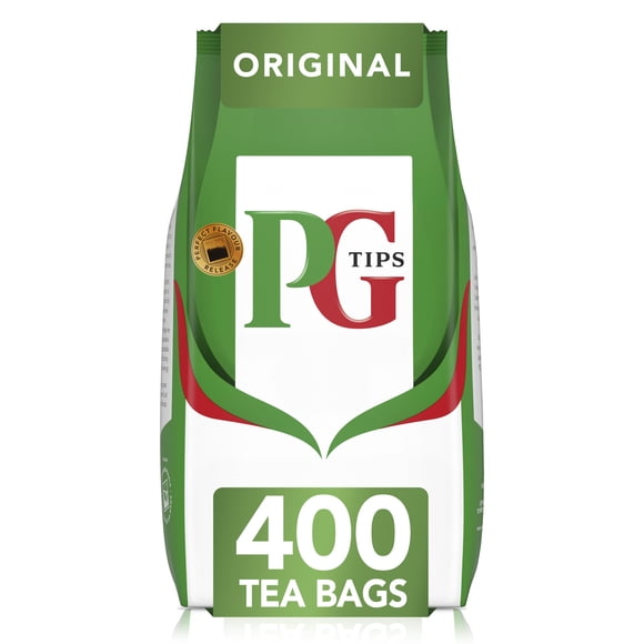 Té negro original PG Tips 400 bolsitas de té biodegradables de origen vegetal