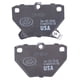 thumbnail image 1 of Juego pastillas freno traseras toyota corolla 1.8 2003 2008, 1 of 3