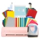 thumbnail image 1 of Kit papelería Silhouette Cameo 5 Alpha Pink + Plancha Mini, 1 of 3