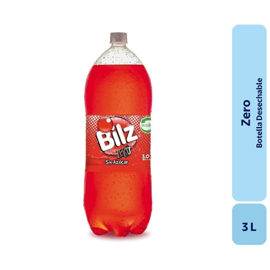Bebida Frutal Zero Botella 3 L Bilz