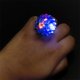 thumbnail image 5 of Anillos de goma en forma de gelatina con luz LED parpadeante, 18 unidades, 5 of 7
