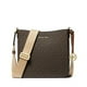 thumbnail image 1 of Cartera Michael Kors Small Leather Crossbody Bag Café, 1 of 3