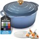 thumbnail image 1 of Olla Holandesa Zulay Kitchen de 6,4 L de Hierro Fundido Esmaltado, 1 of 9