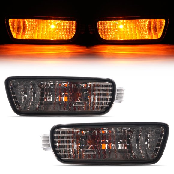 Intermitente HECASA para Toyota Tacoma 2001-2004 con bombillas ahumadas