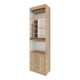 thumbnail image 1 of Bar Alto 8 Botelleros Repisa Extensible Fm-012c - Cafe Claro Y Blanco, 1 of 8