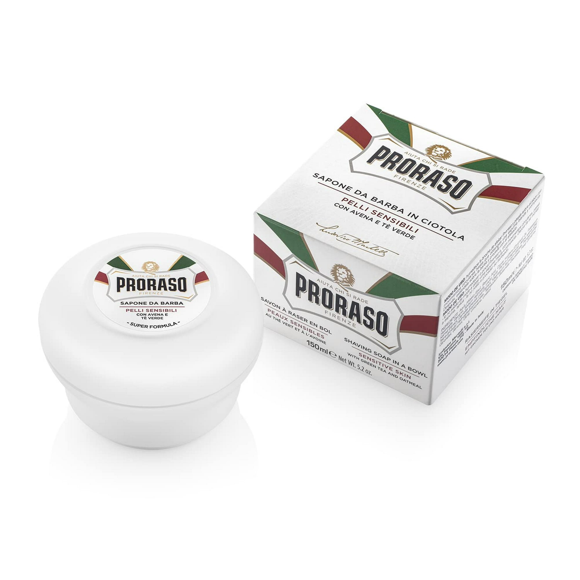 Jabón De Afeitar Proraso Sensitive Skin En Cuenco 150 Ml