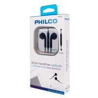 Philco - Audifono Alambrico Manos Libres D40 Negro