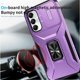 thumbnail image 4 of Funda Armada para Samsung Galaxy A05S con Tapa Deslizante y Soporte Magnético Giratorio Morado, 4 of 5