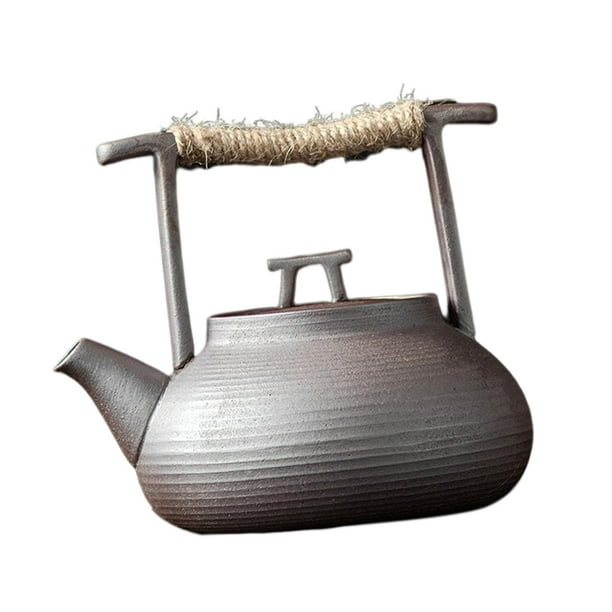 Tetera japonesa, tetera, tetera de agua, mango ergonómico, tetera portátil, tetera de Kung Fu para casa de té, restaurante, Picnic, comedor, oficina , Macetas Ollas
